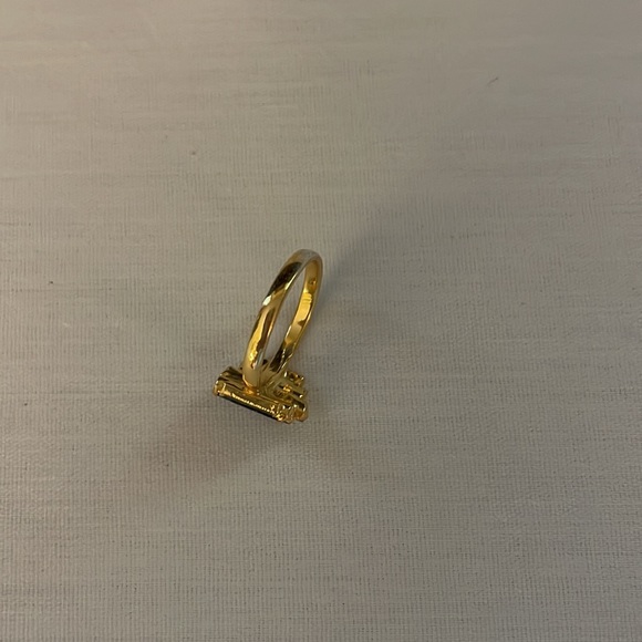 - Estate Jewelry Raw tourmaline ring - Picture 11 of 12